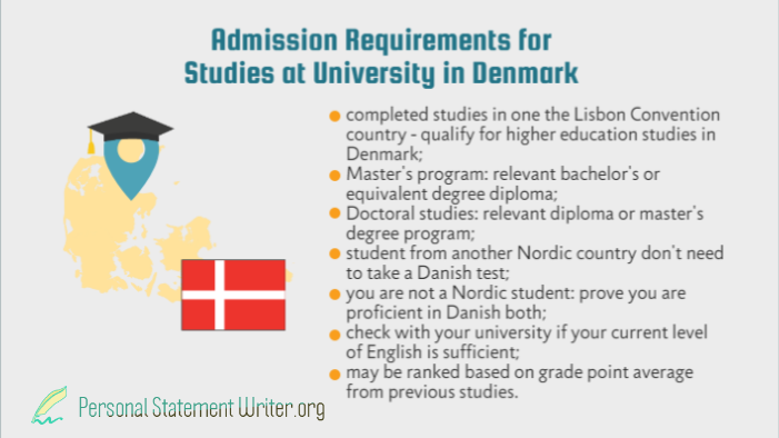 Start personal statement requirements