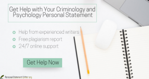 criminology and social policy personal statement