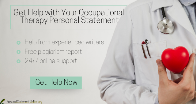 personal statement examples occupational therapy