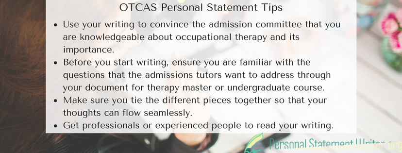 personal statement examples occupational therapy