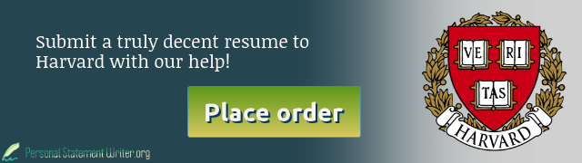 resume writing harvard