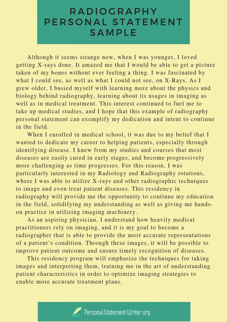 Compose Radiology Personal Statement With 1 Pro Assistance compose-radiology-personal-statement-with-1-pro-assistance