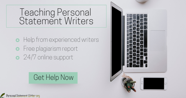 personal statements for teaching